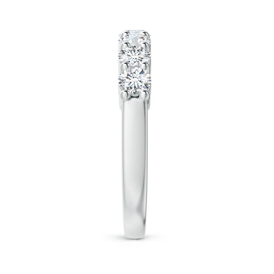 3.4mm GVS2 Seven Stone Shared Prong-Set Diamond Wedding Band in White Gold side-2