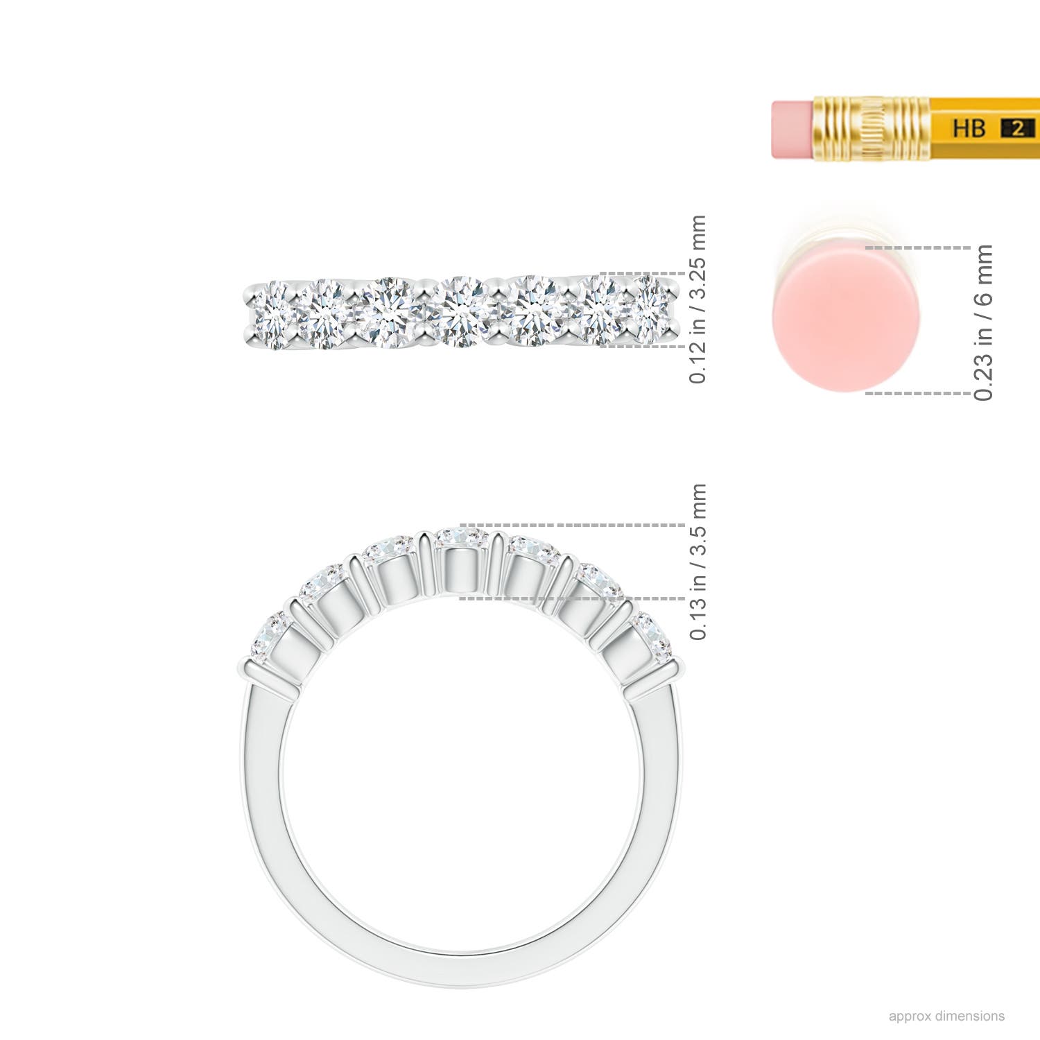 F-G, VS / 1.02 CT / 14 KT White Gold