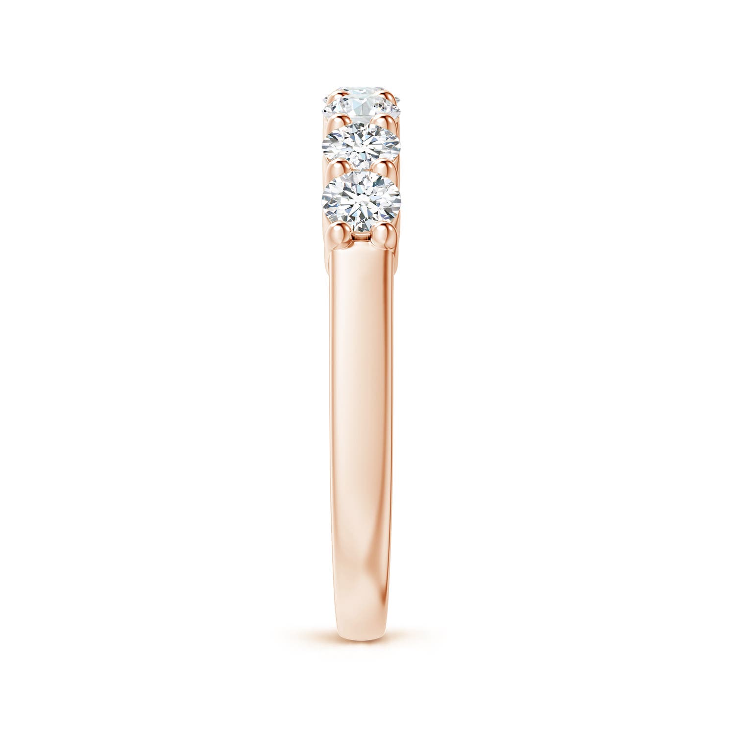 F-G, VS / 0.74 CT / 14 KT Rose Gold