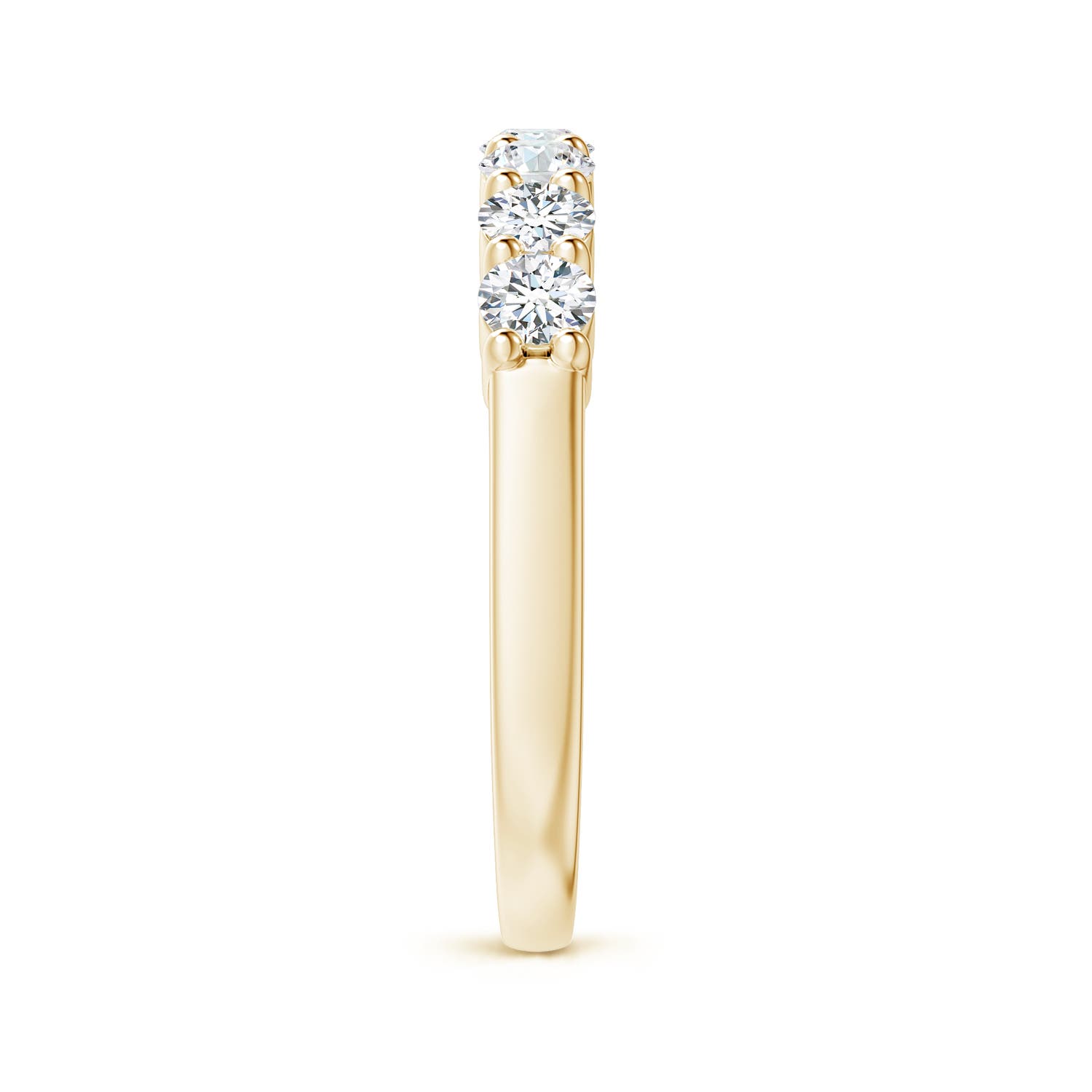 F-G, VS / 0.74 CT / 14 KT Yellow Gold