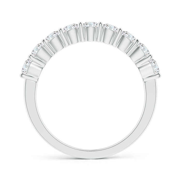 3mm GVS2 Nine Stone Shared Prong-Set Diamond Wedding Band in White Gold side-1