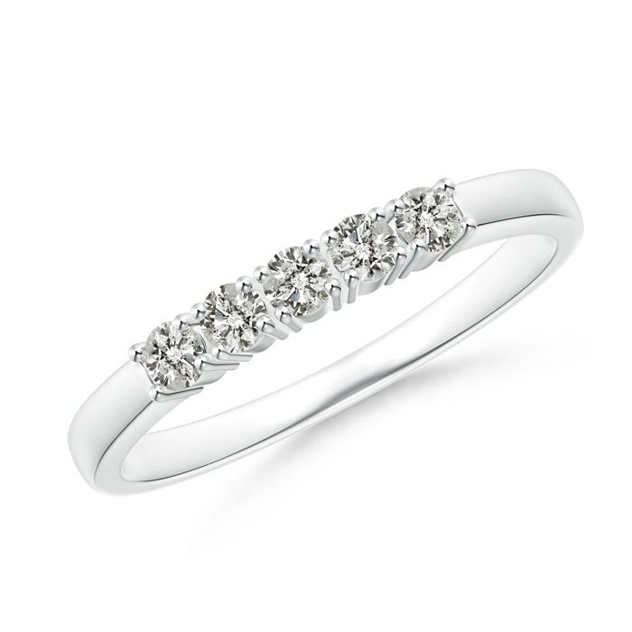 K, I3 / 0.26 CT / 14 KT White Gold