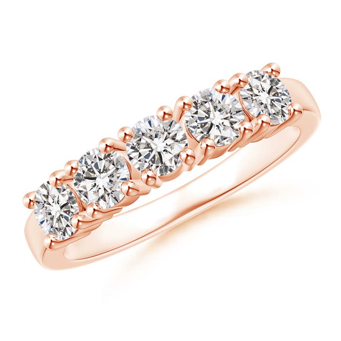 I-J, I1-I2 / 1 CT / 14 KT Rose Gold