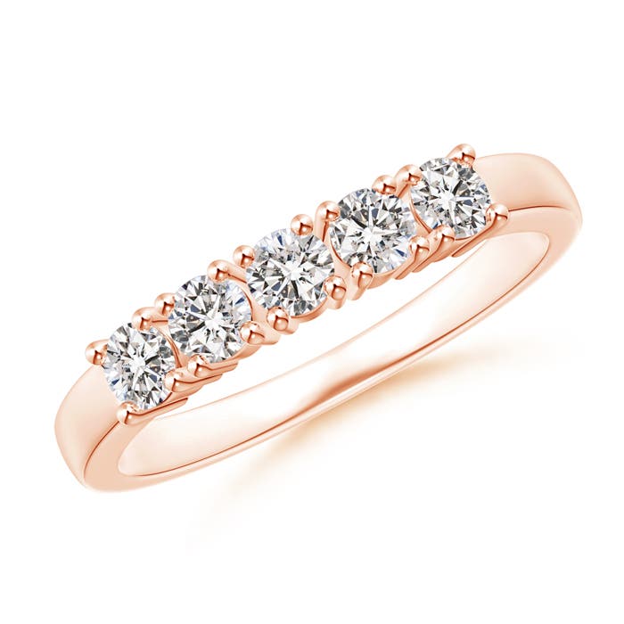 I-J, I1-I2 / 0.53 CT / 14 KT Rose Gold