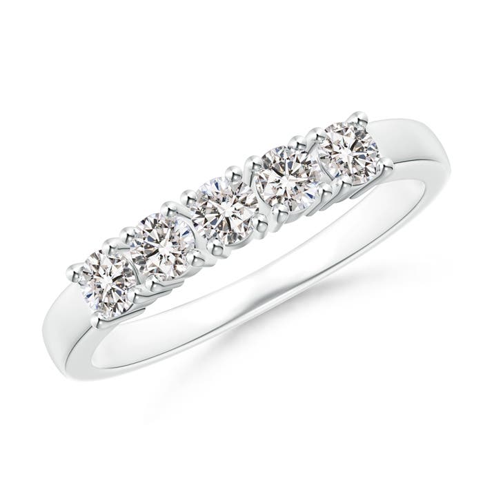 I-J, I1-I2 / 0.53 CT / 14 KT White Gold