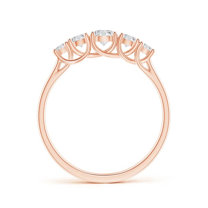 H, SI2 / 0.51 CT / 14 KT Rose Gold