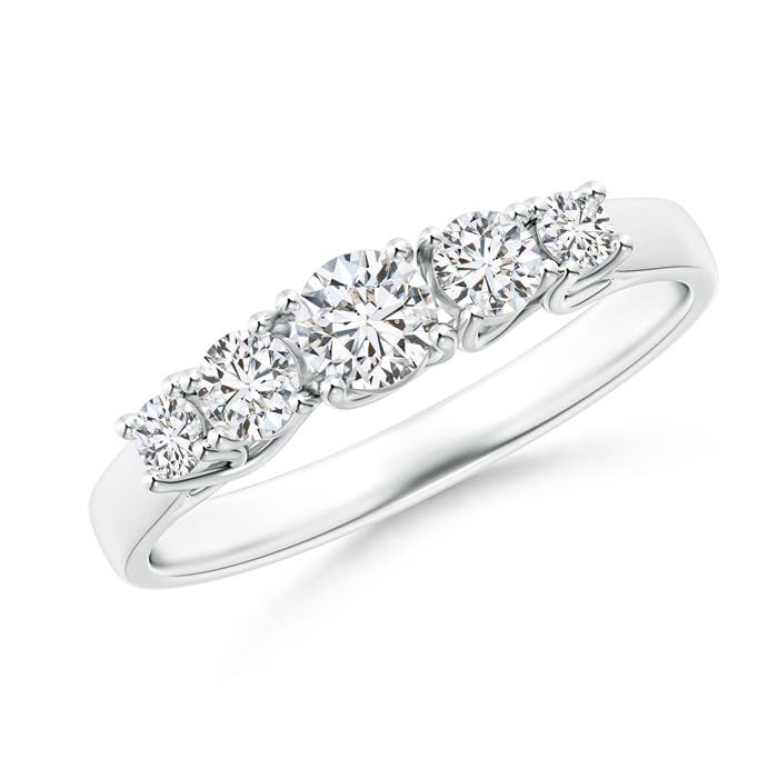 H, SI2 / 0.51 CT / 14 KT White Gold