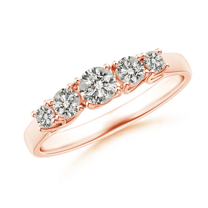 K, I3 / 0.51 CT / 14 KT Rose Gold