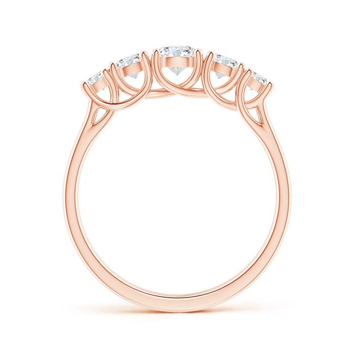 G, VS2 / 0.71 CT / 14 KT Rose Gold