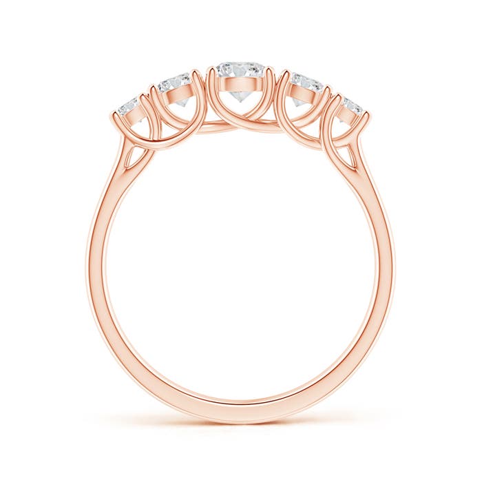 H, SI2 / 0.71 CT / 14 KT Rose Gold