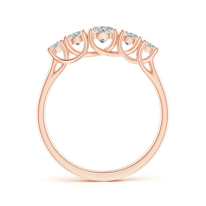 K, I3 / 0.71 CT / 14 KT Rose Gold