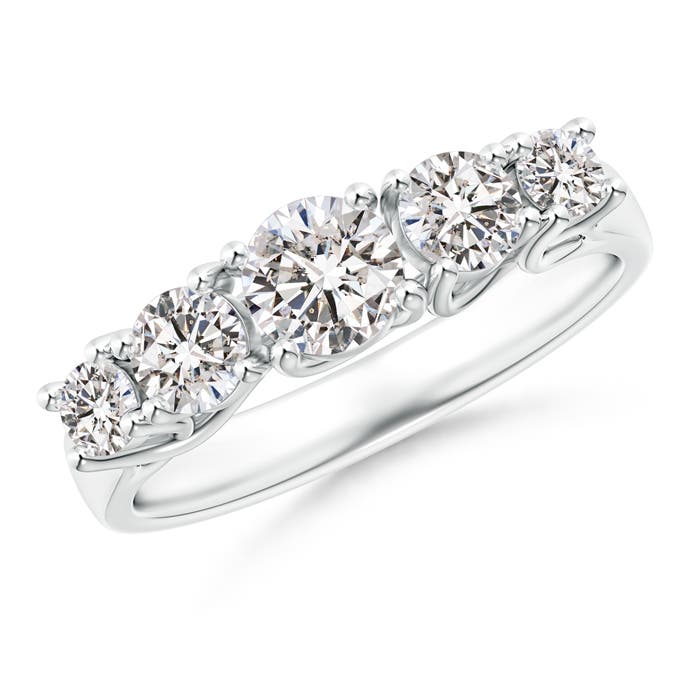 I-J, I1-I2 / 0.99 CT / 14 KT White Gold