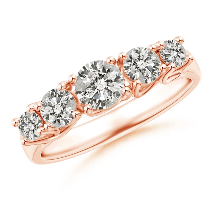 K, I3 / 0.99 CT / 14 KT Rose Gold