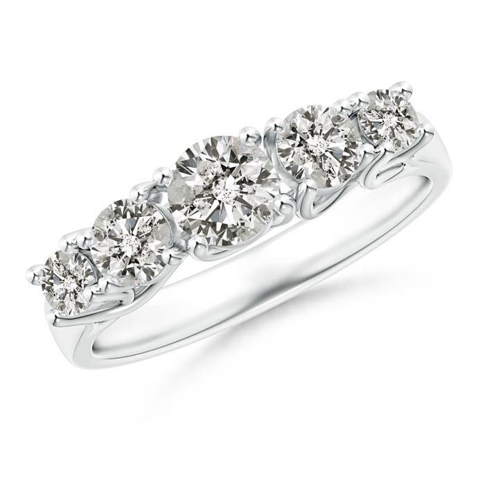 K, I3 / 0.99 CT / 14 KT White Gold