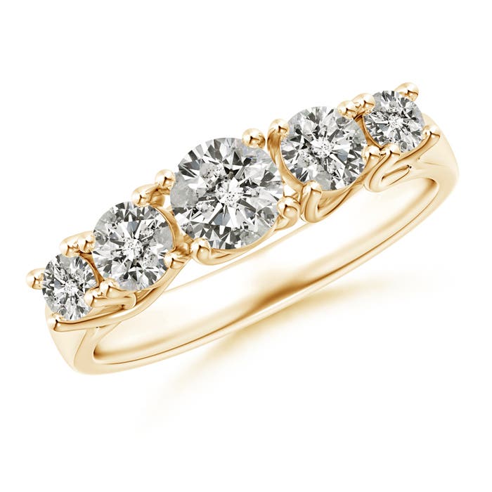 K, I3 / 0.99 CT / 14 KT Yellow Gold