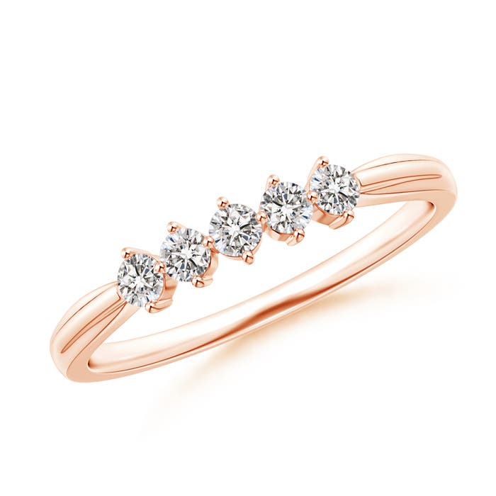 I-J, I1-I2 / 0.26 CT / 14 KT Rose Gold