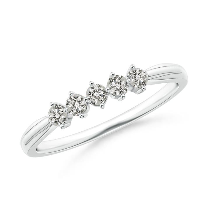 K, I3 / 0.26 CT / 14 KT White Gold