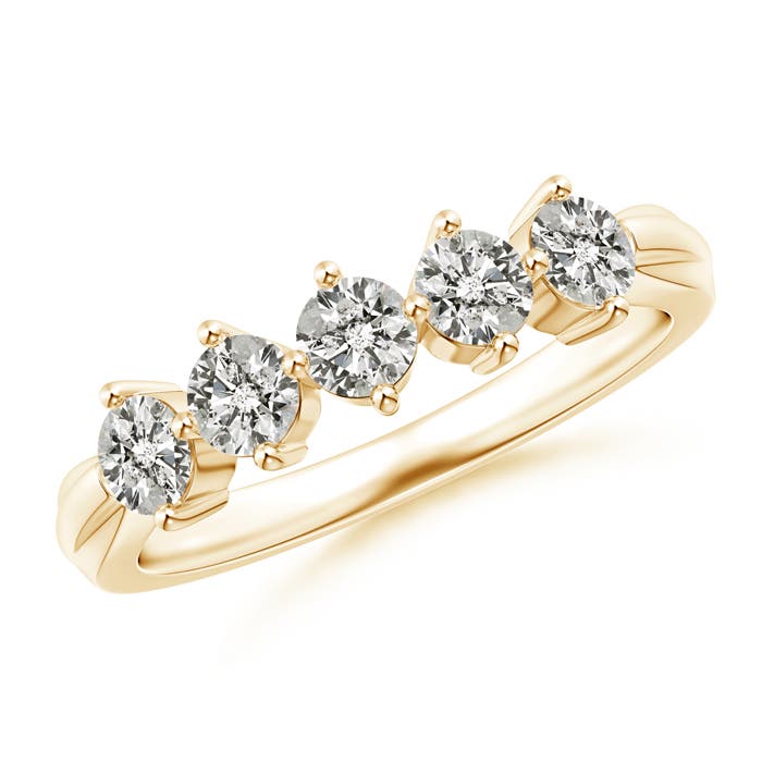 K, I3 / 0.73 CT / 14 KT Yellow Gold