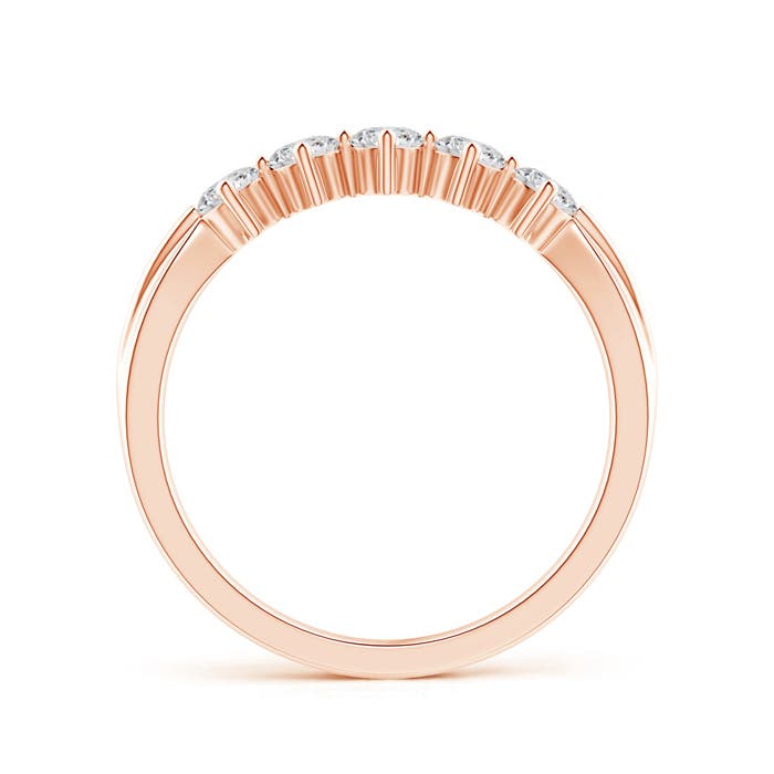 H, SI2 / 0.53 CT / 14 KT Rose Gold