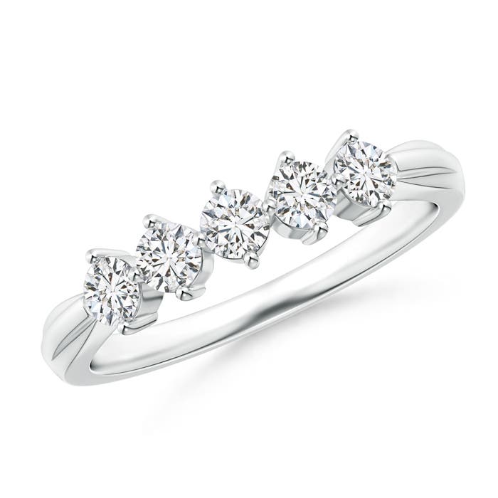 H, SI2 / 0.53 CT / 14 KT White Gold