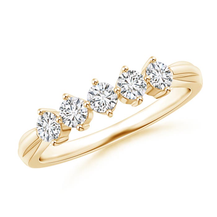 H, SI2 / 0.53 CT / 14 KT Yellow Gold