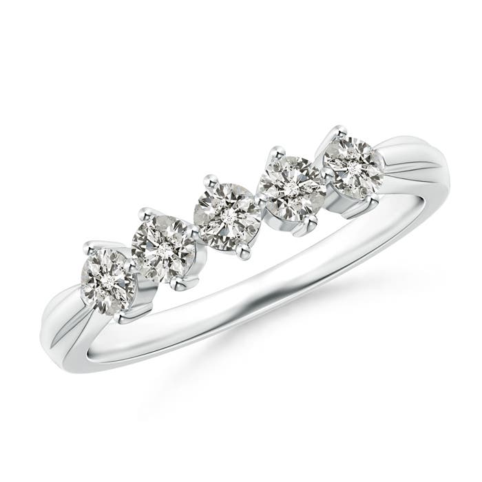 K, I3 / 0.53 CT / 14 KT White Gold