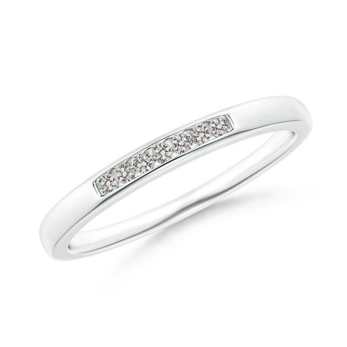 K, I3 / 0.07 CT / 14 KT White Gold