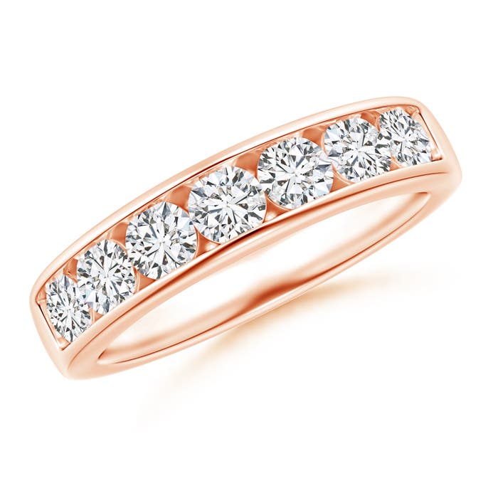 H, SI2 / 1.02 CT / 14 KT Rose Gold