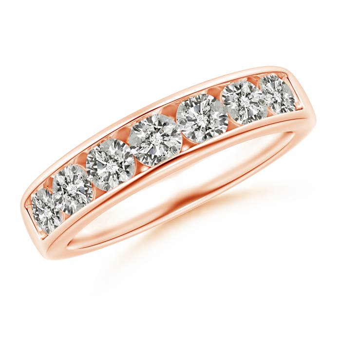 K, I3 / 1.02 CT / 14 KT Rose Gold