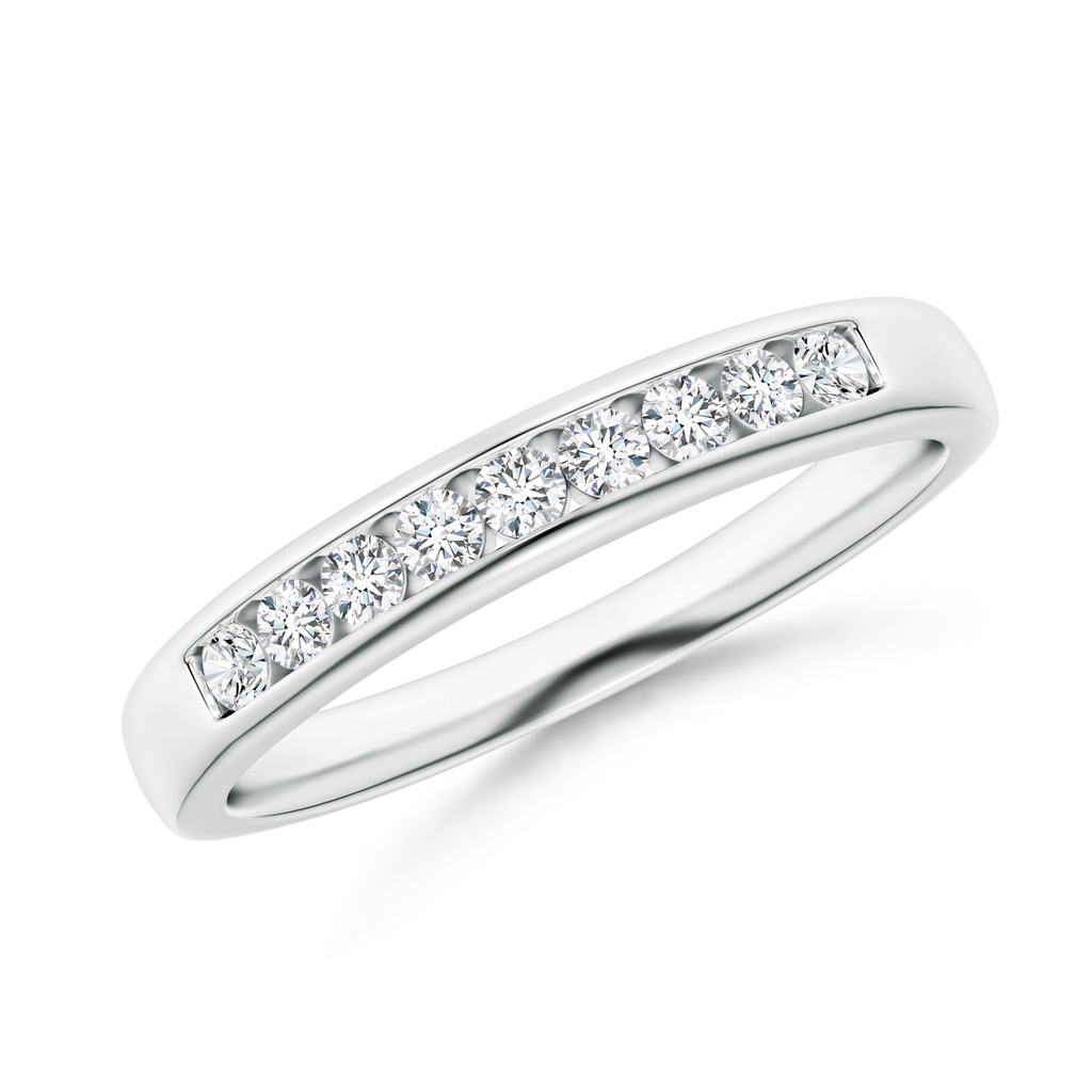 1.9mm GVS2 Nine Stone Channel-Set Diamond Wedding Ring in P950 Platinum