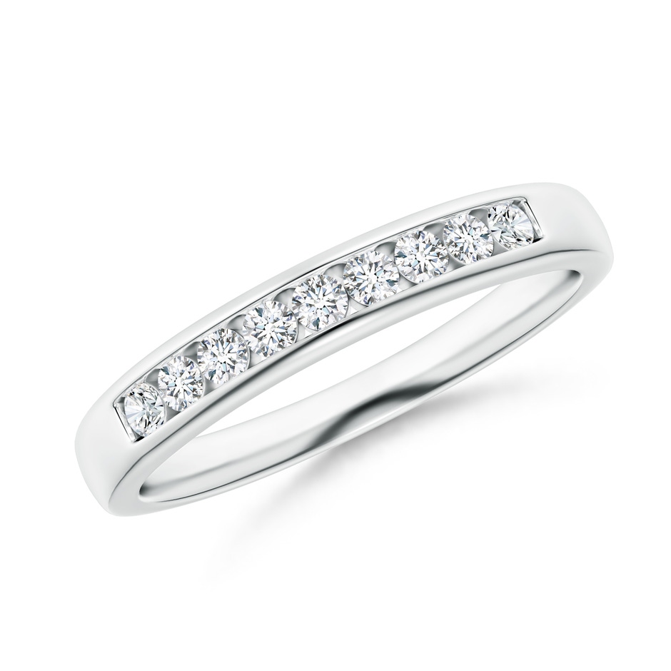 1.9mm GVS2 Nine Stone Channel-Set Diamond Wedding Ring in P950 Platinum 