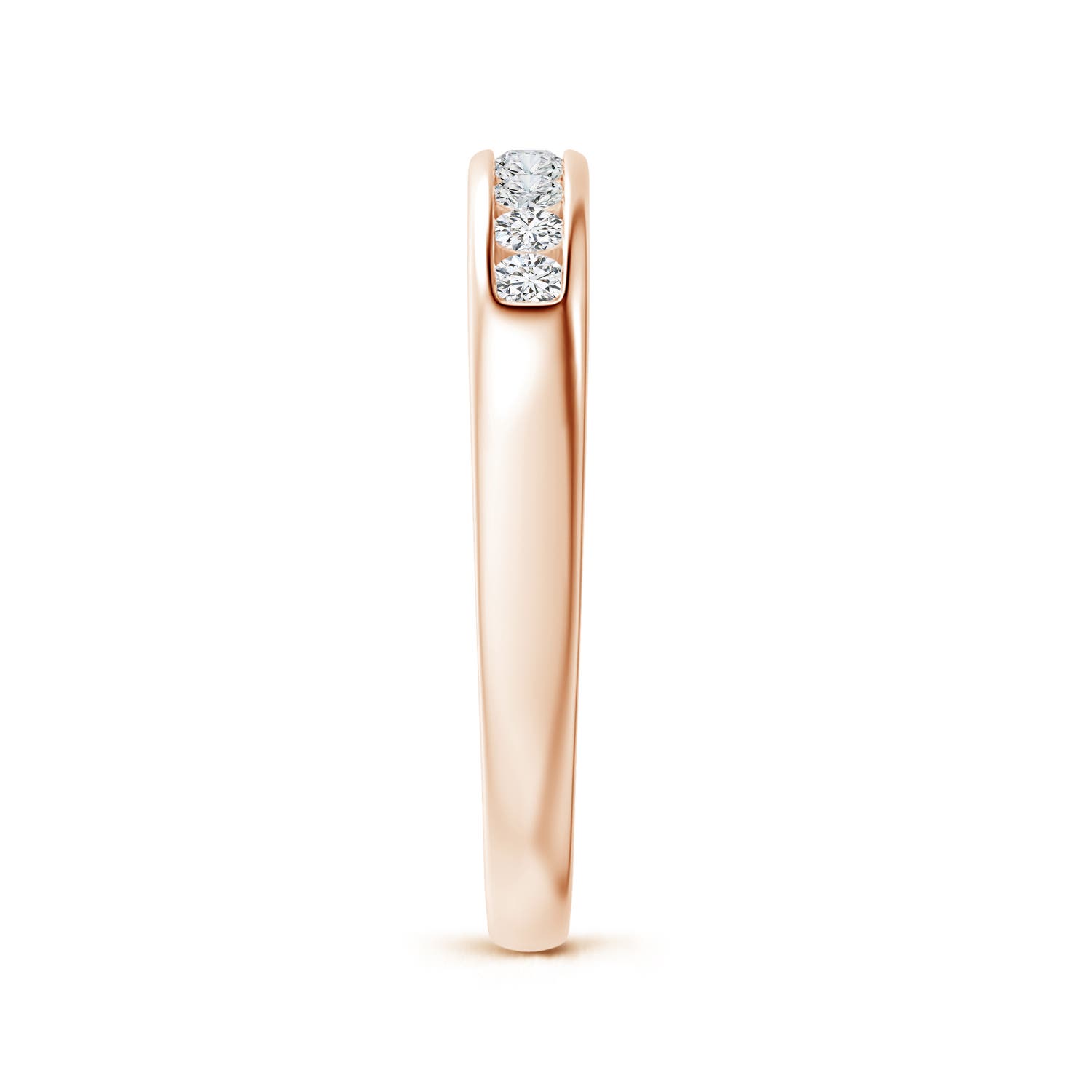 H, SI2 / 0.26 CT / 14 KT Rose Gold