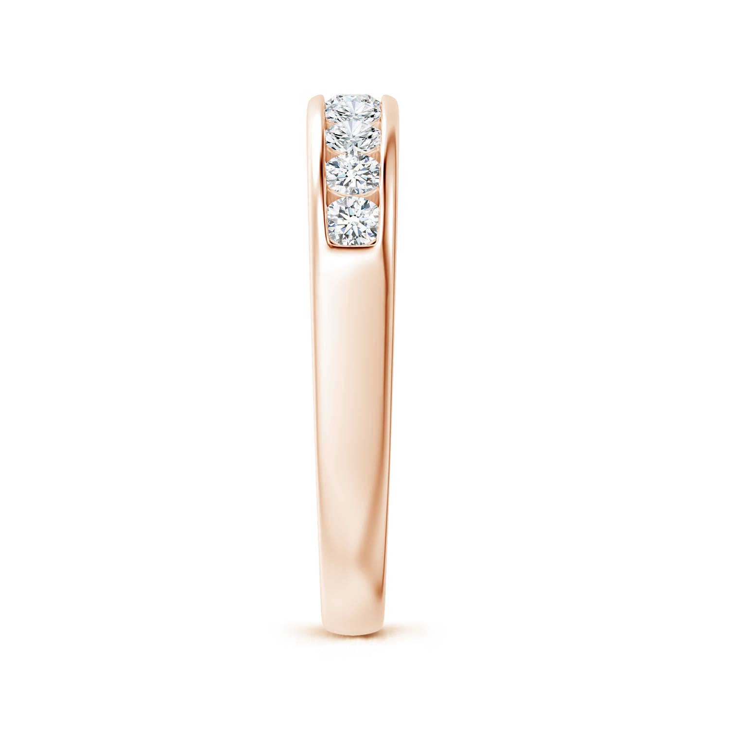 F-G, VS / 0.47 CT / 14 KT Rose Gold