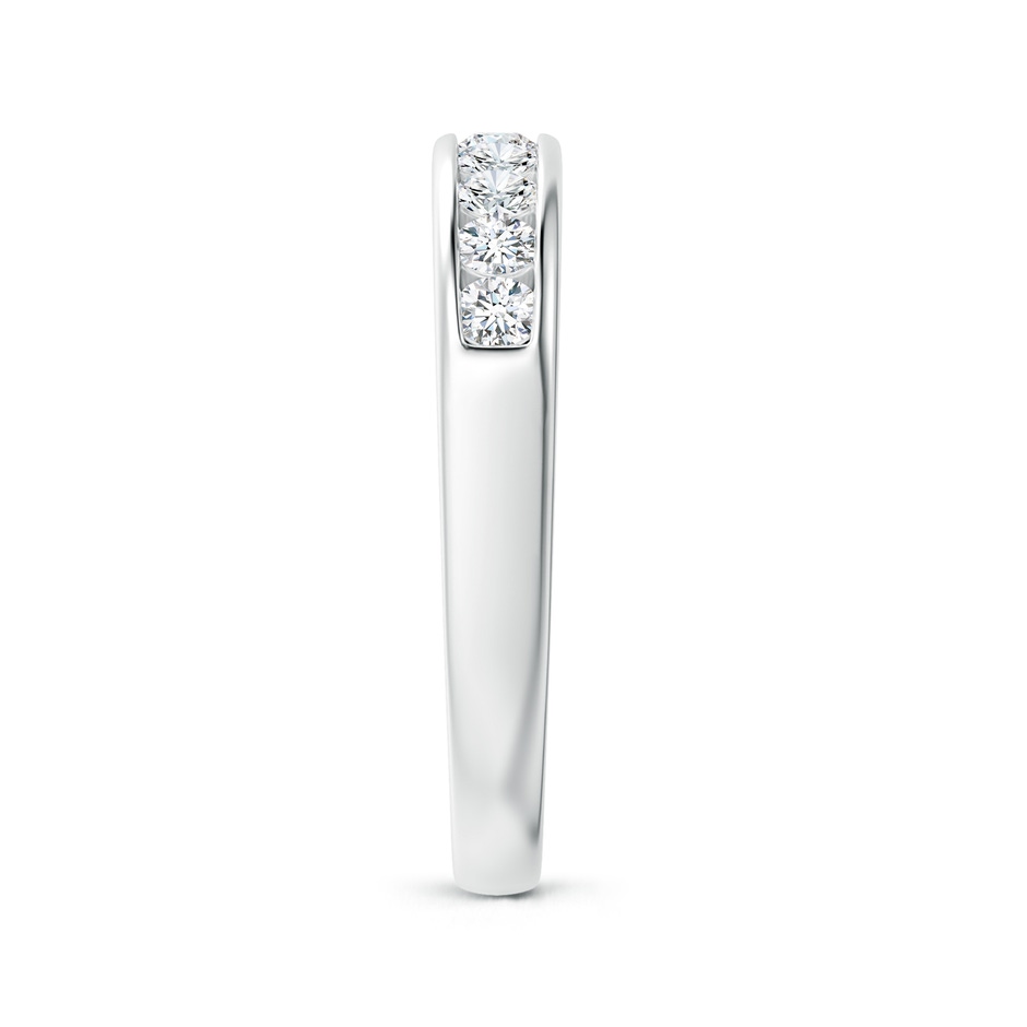 2.3mm GVS2 Nine Stone Channel-Set Diamond Wedding Ring in White Gold side 299