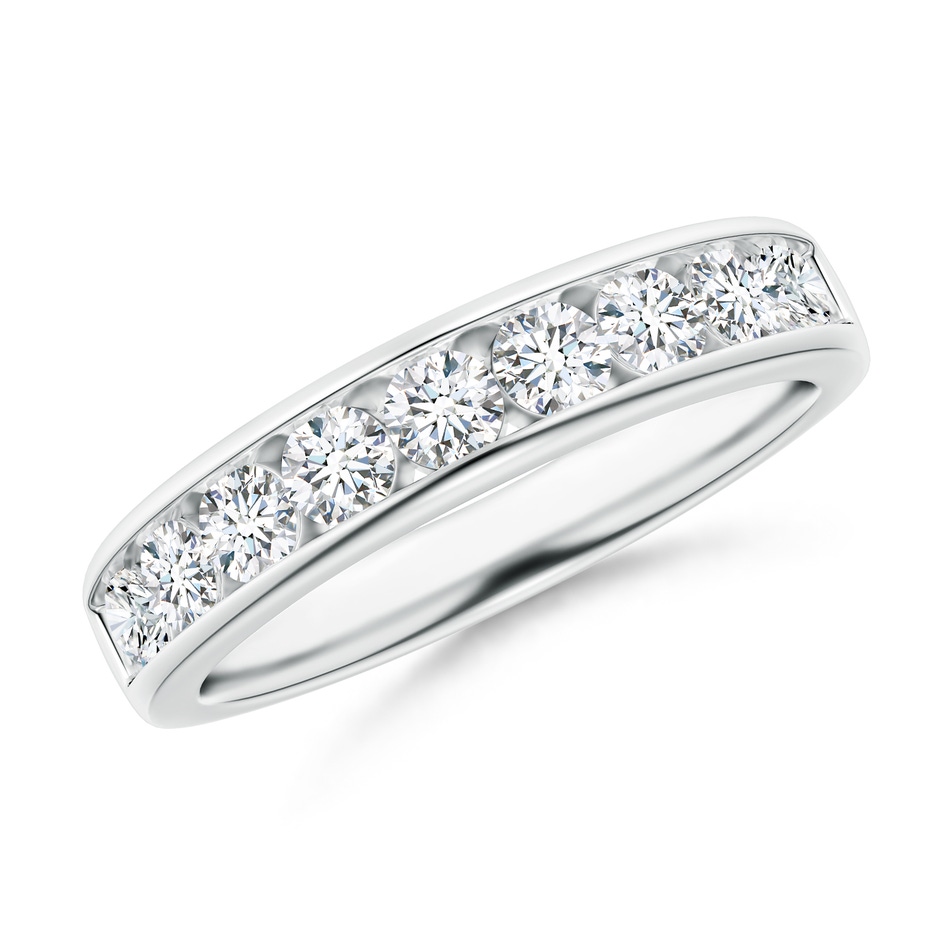 2.8mm GVS2 Nine Stone Channel-Set Diamond Wedding Ring in P950 Platinum 