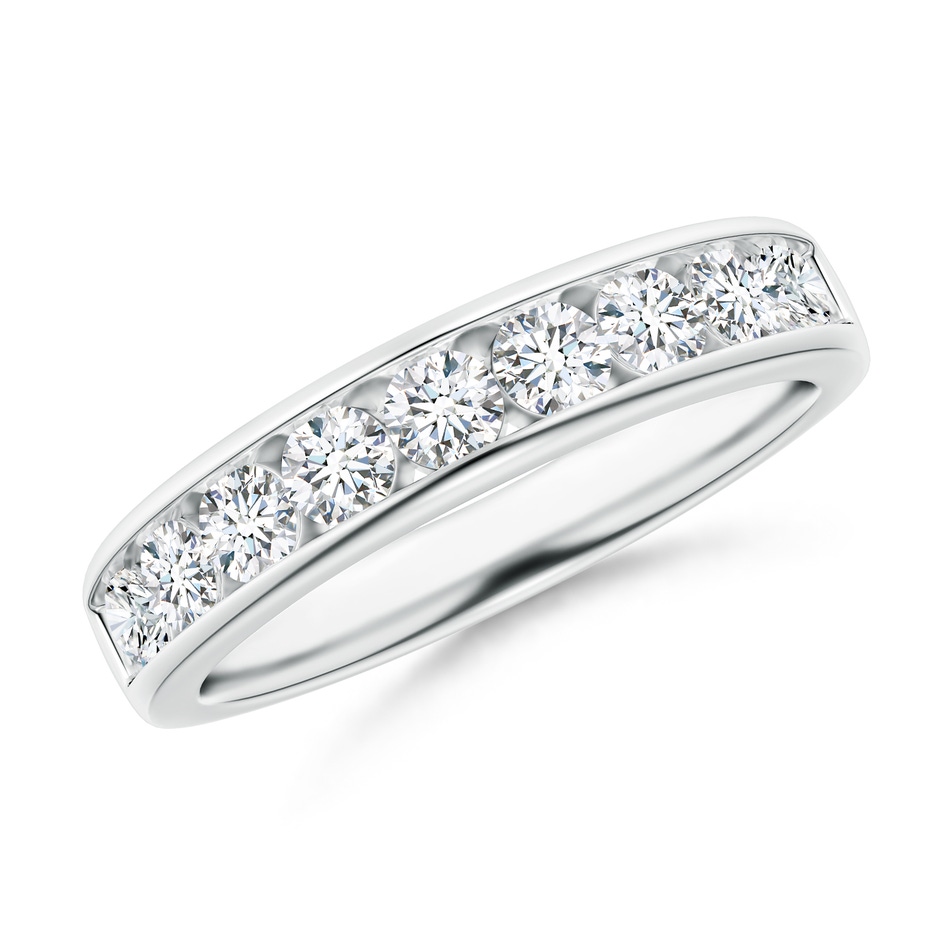 2.8mm GVS2 Nine Stone Channel-Set Diamond Wedding Ring in White Gold 