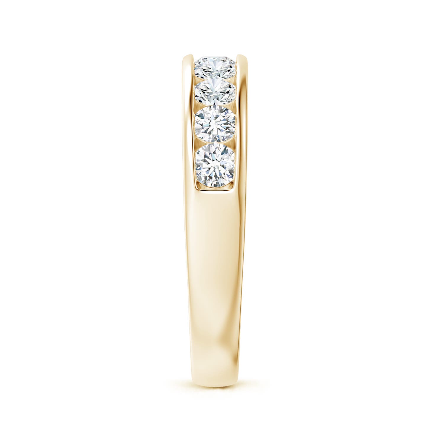 F-G, VS / 0.77 CT / 14 KT Yellow Gold