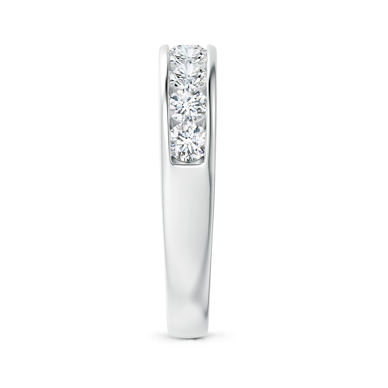 F-G, VS / 0.86 CT / 14 KT White Gold