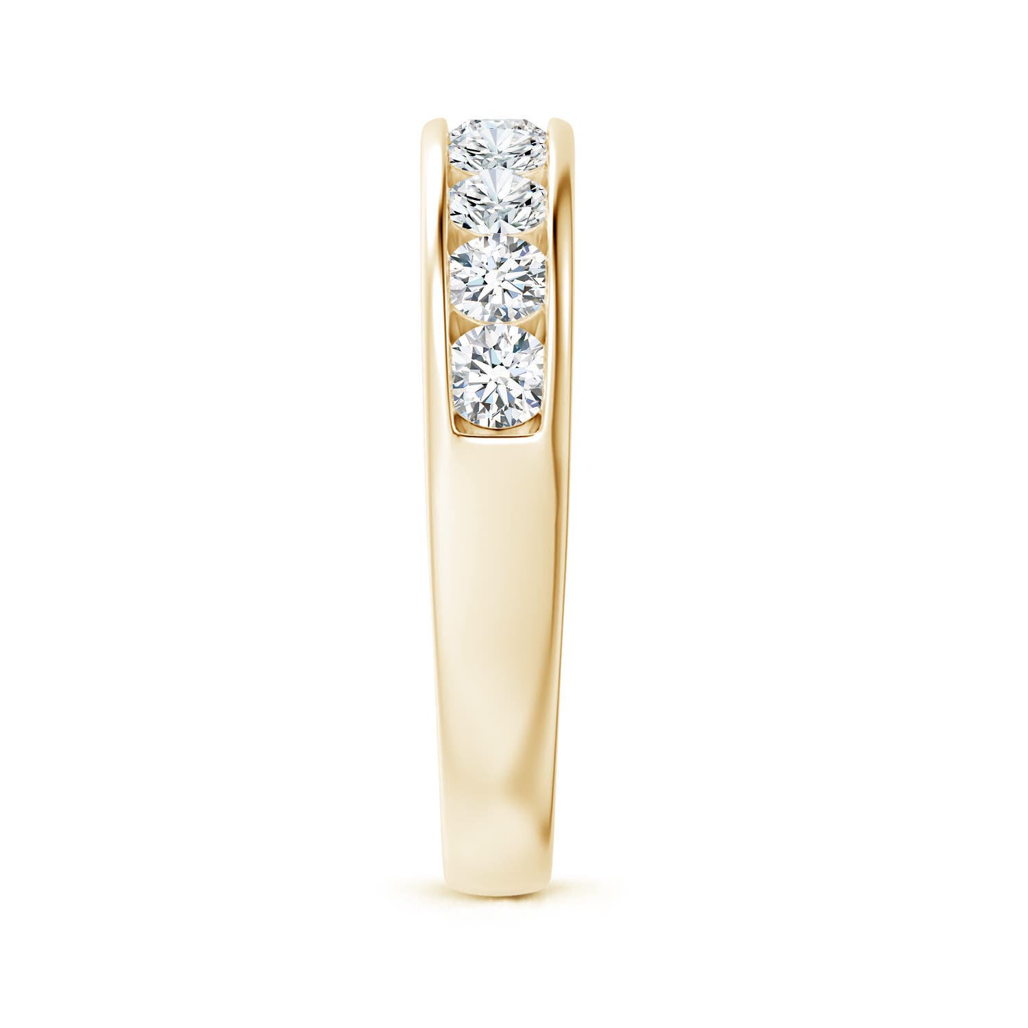 F-G, VS / 0.86 CT / 14 KT Yellow Gold