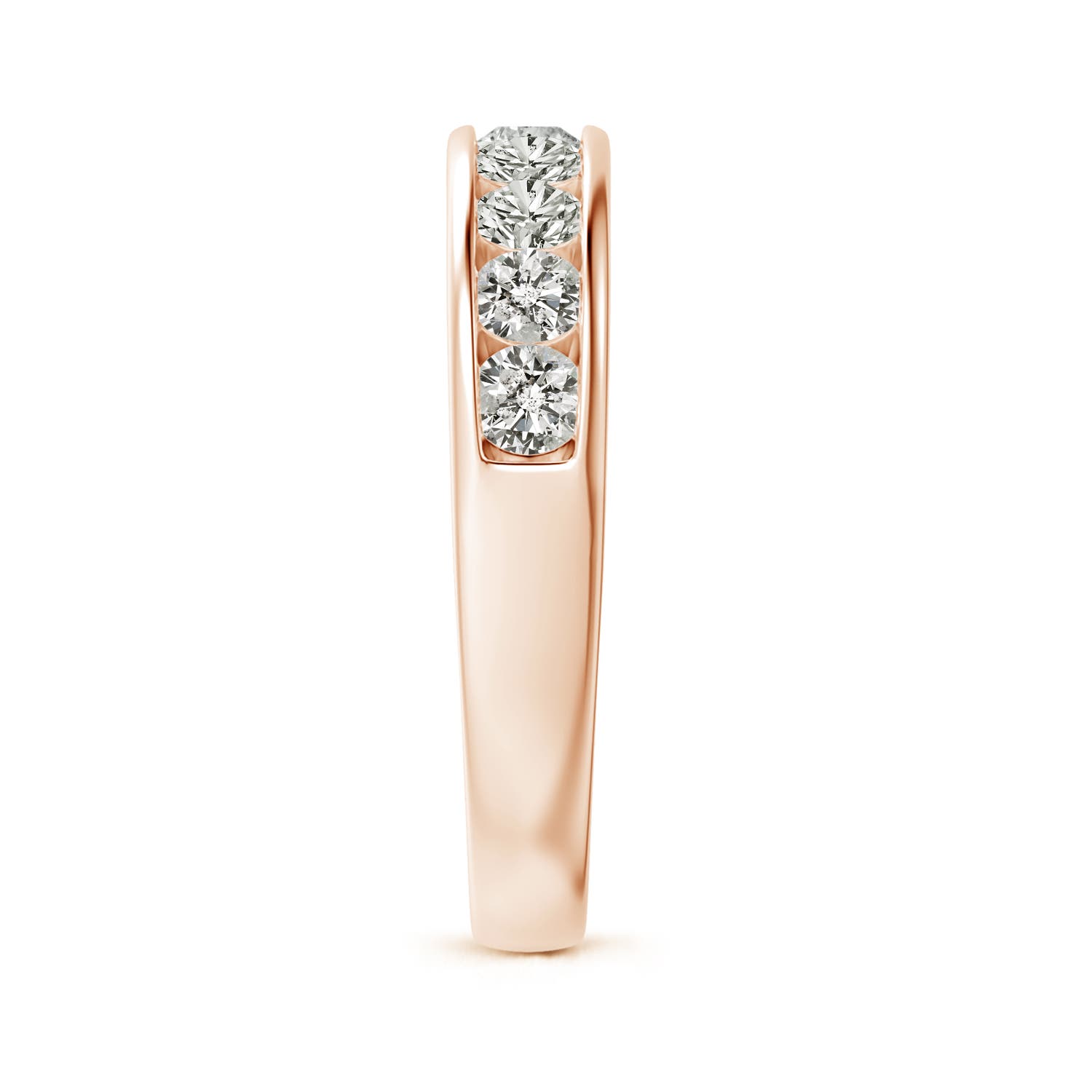 K, I3 / 0.86 CT / 14 KT Rose Gold