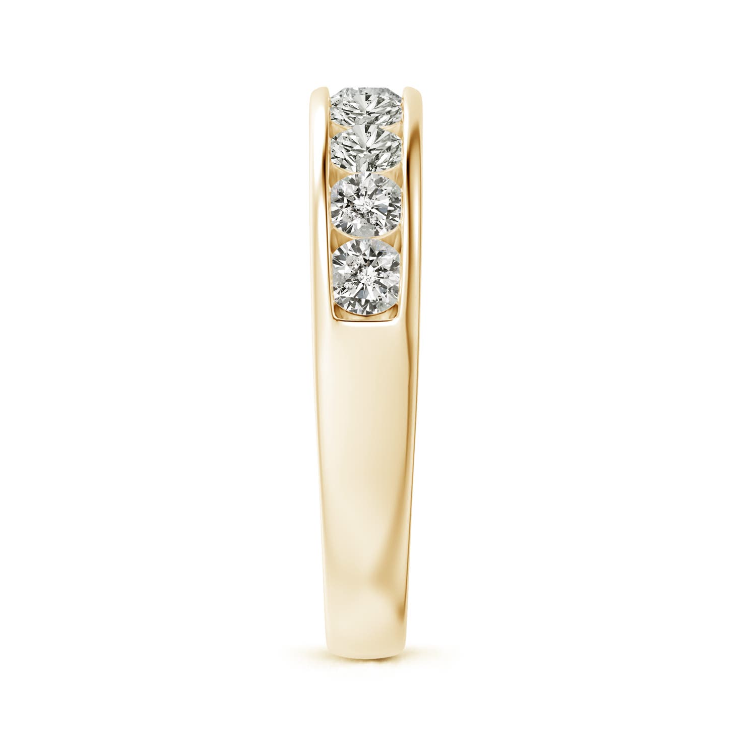 K, I3 / 0.86 CT / 14 KT Yellow Gold