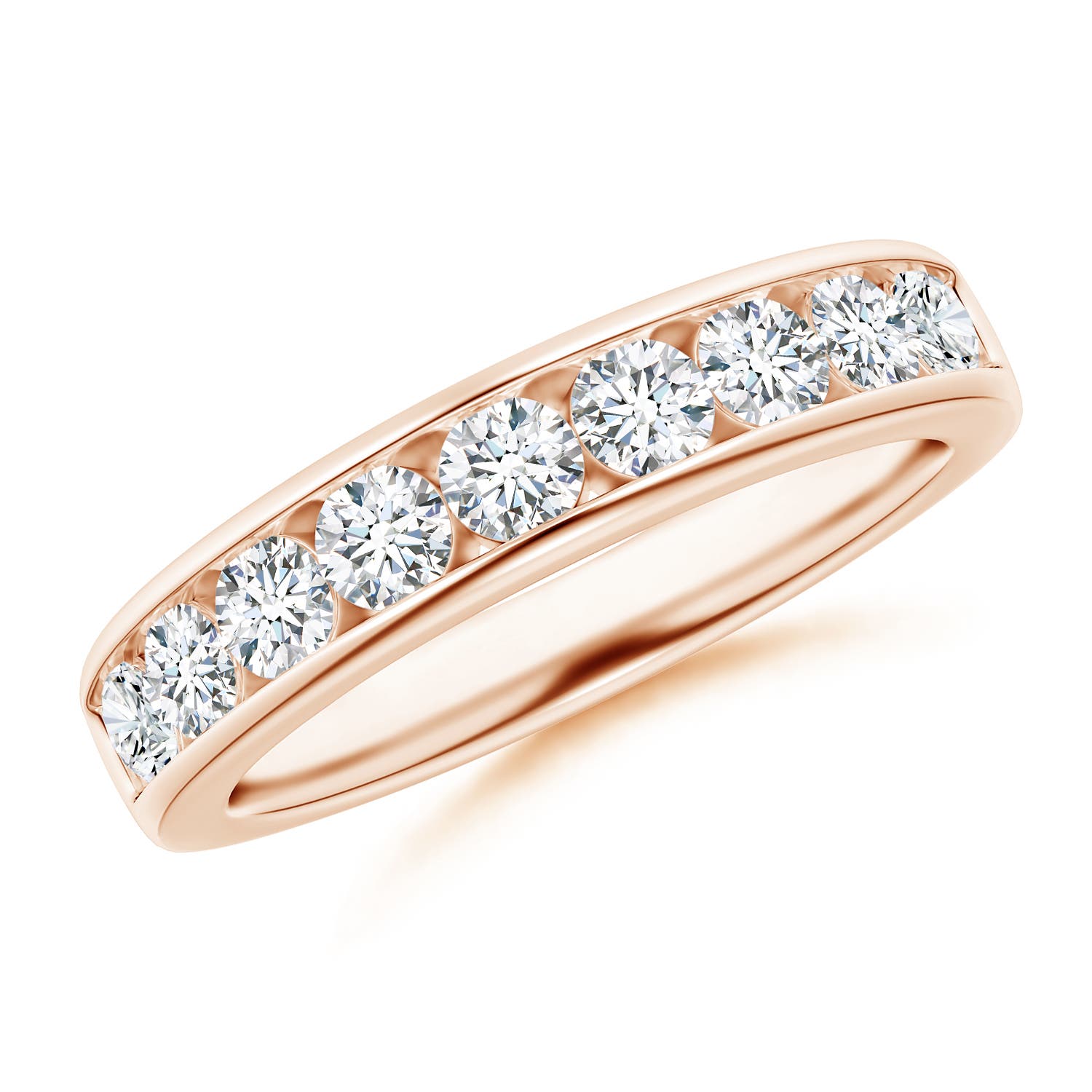 F-G, VS / 1.04 CT / 14 KT Rose Gold