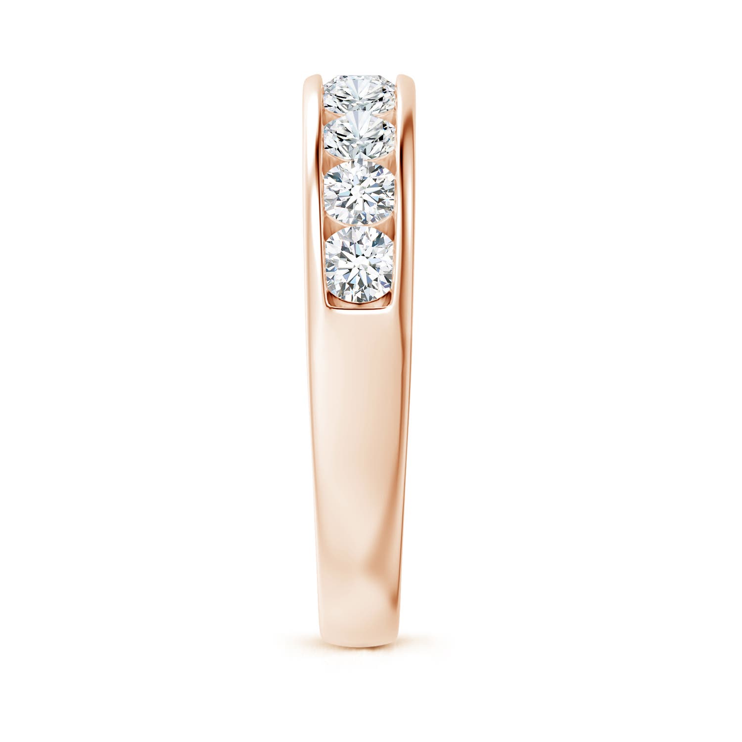 F-G, VS / 1.04 CT / 14 KT Rose Gold