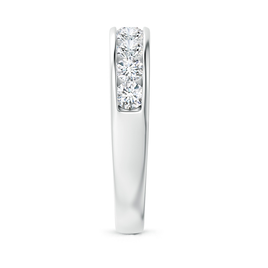 3.1mm GVS2 Nine Stone Channel-Set Diamond Wedding Ring in White Gold side 299