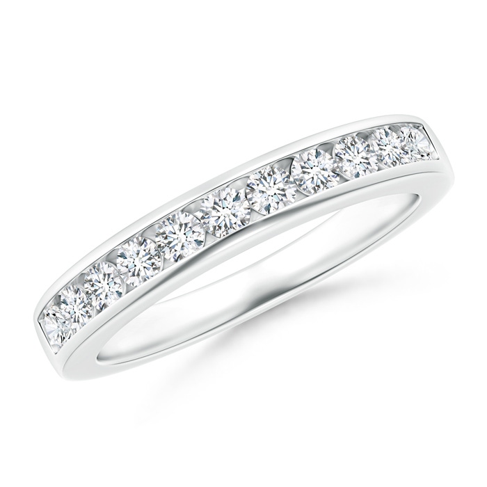 2.3mm GVS2 Eleven Stone Channel-Set Diamond Wedding Band in P950 Platinum 