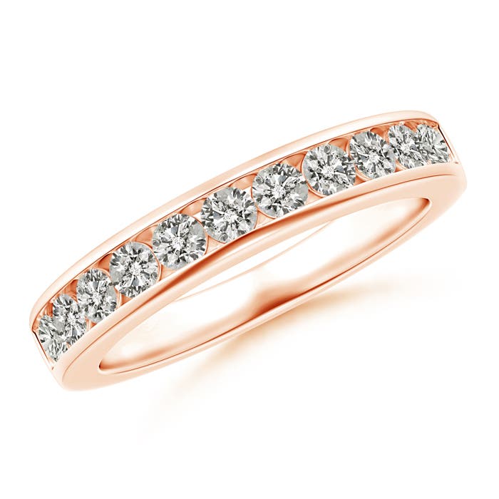 K, I3 / 0.76 CT / 14 KT Rose Gold