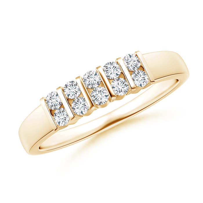 F-G, VS / 0.29 CT / 14 KT Yellow Gold