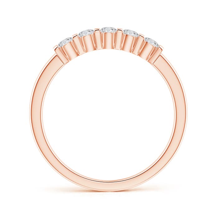 H, SI2 / 0.52 CT / 14 KT Rose Gold