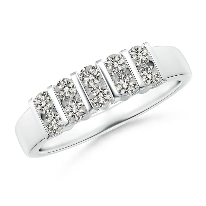 K, I3 / 0.52 CT / 14 KT White Gold