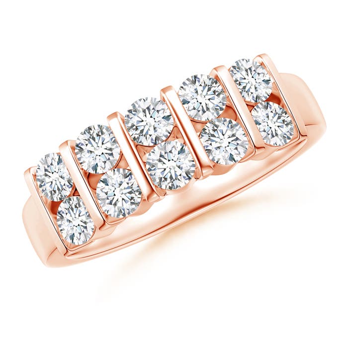 F-G, VS / 1.05 CT / 14 KT Rose Gold